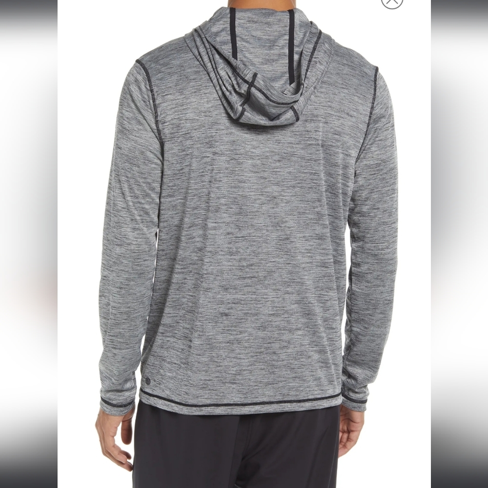 NWT  Zella black oxide melange L
